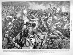 Η μάχη της Άντουα. Ένα ισχυρό ιταλικό εκστρατευτικό σώμα νικήθηκε και καταστράφηκε από τους «απολίτιστους» Αιθίοπες (1896). Τελικά ήταν οι «λευκοί» ακατανίκητοι; Πηγή: www.nuttyhistory.com
